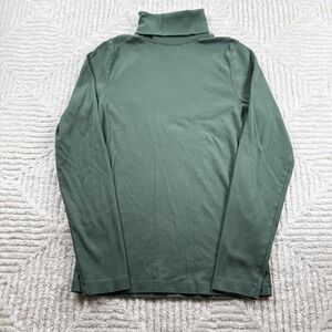 J Crew Turtleneck Women M Perfect Fit Basic Layer Capsule Chic Old Money H0553